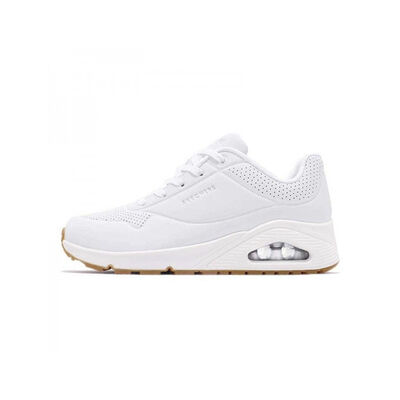 Tenis Skechers Street Uno Blanco Mujer