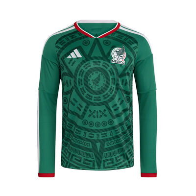 Jersey Adidas Selección Nacional de México Local Réplica Manga Larga