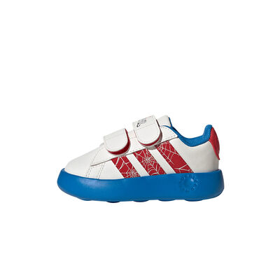 Tenis Adidas x Marvel Hombre Araña calzado de cancha Niños