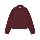 Sudadera Puma Her Relaxed Woven Half Zip Crew image number null