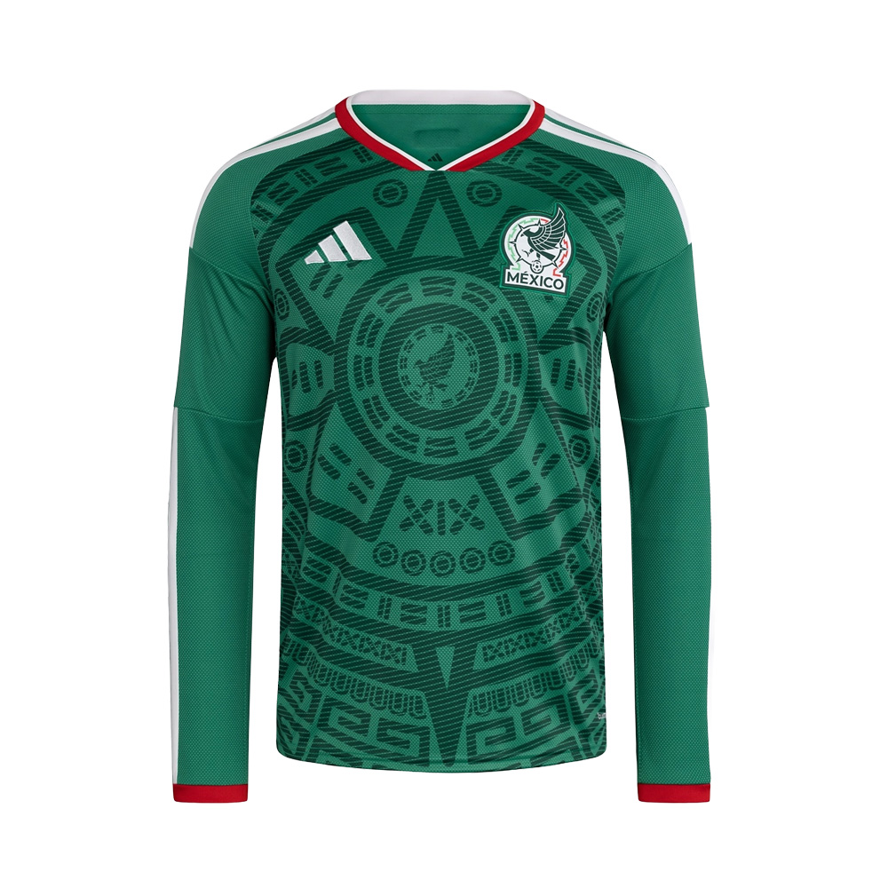 Jersey Adidas Selección Nacional de México Local Réplica Manga Larga image number null