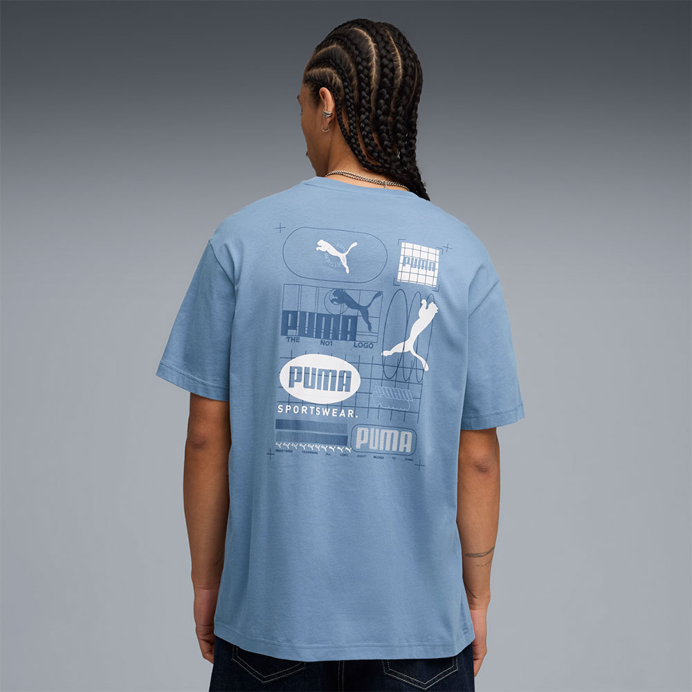 Playera Puma Graphic Grid image number null