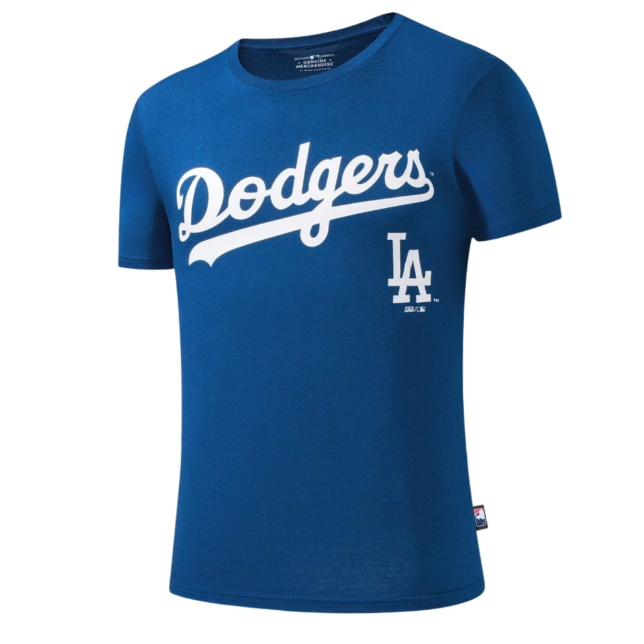 Playera Fexpro MLB Script Logo Los Angeles Dodgers image number null