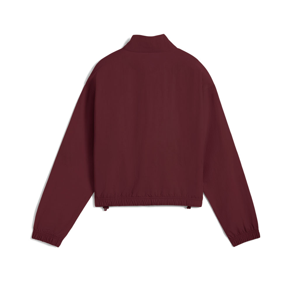 Sudadera Puma Her Relaxed Woven Half Zip Crew image number null