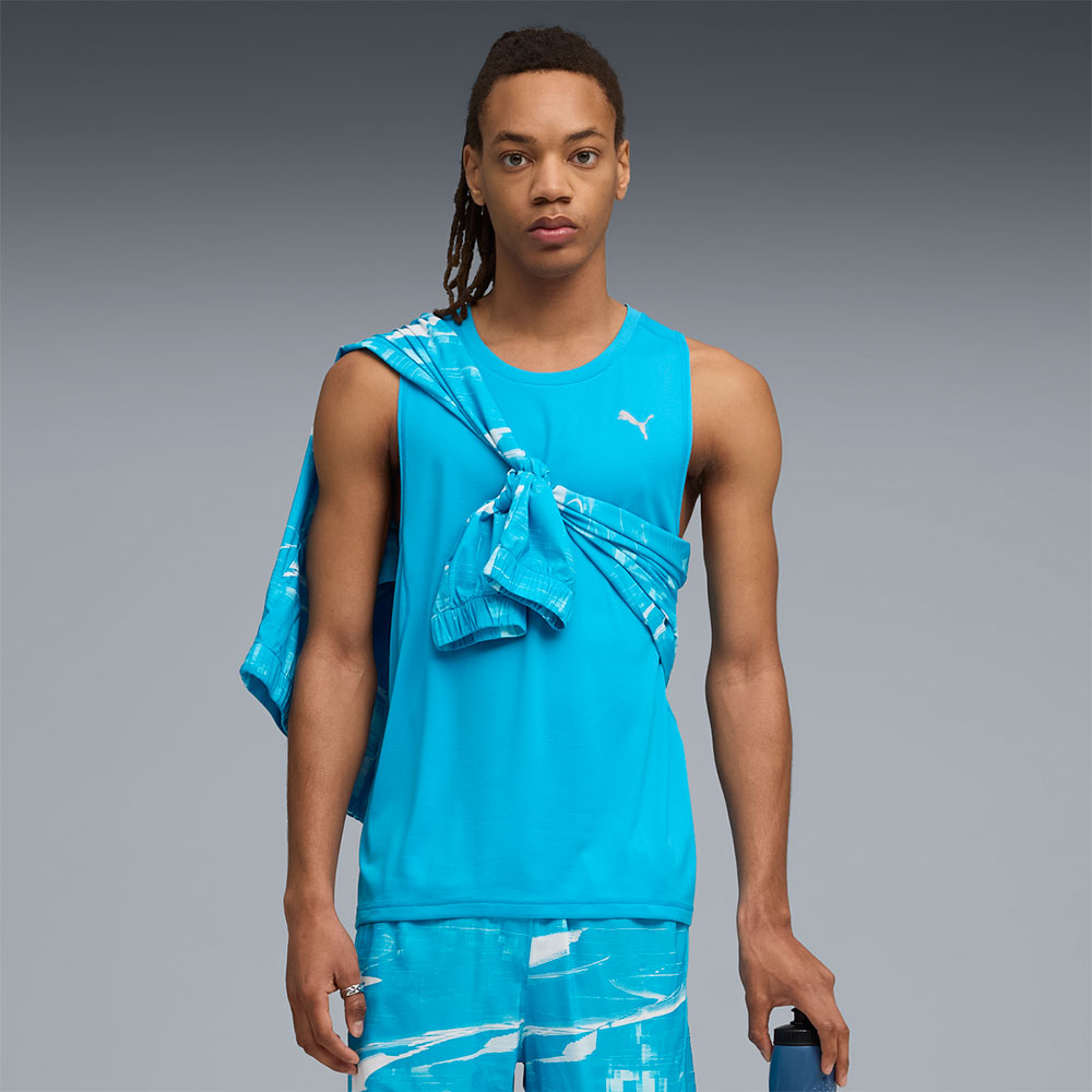Puma M Run Velocity Tank Poly image number null