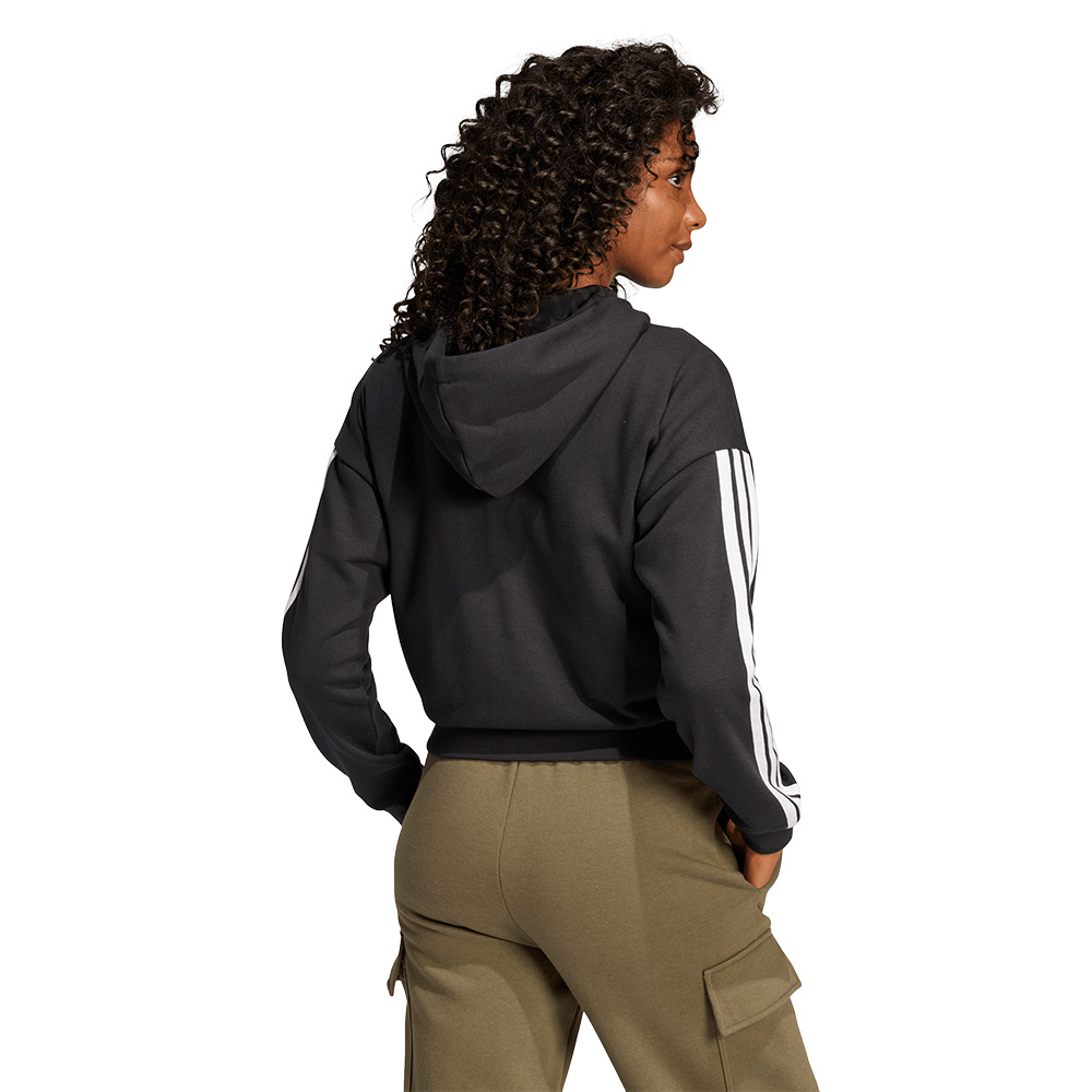 Chamarra con Gorro Essentials French Terry 3 Franjas image number null